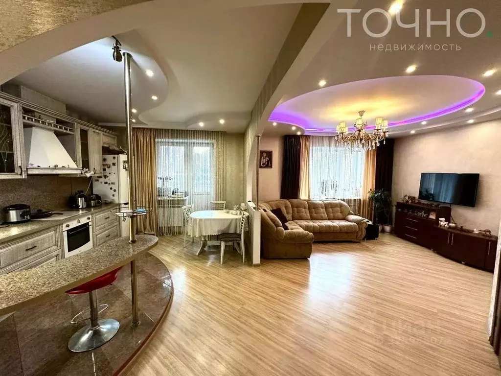 2-к кв. Пензенская область, Пенза ул. Кижеватова, 10 (90.9 м) - Фото 1