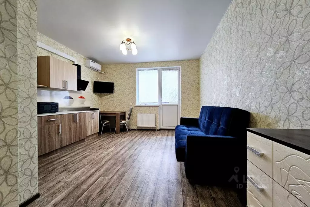 Студия Краснодарский край, Краснодар ул. Героя Пешкова, 14к2 (27.3 м) - Фото 2