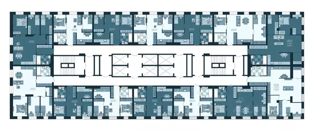 2-к кв. Приморский край, Владивосток ул. Борисенко (40.6 м) - Фото 2