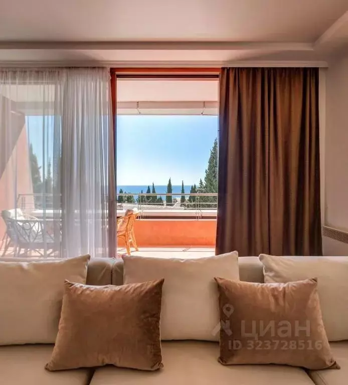 1-к кв. Крым, Ялта муниципальный округ, Гурзуф пгт ул. Строителей, 3 ... - Фото 2