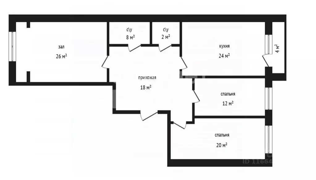 3-к кв. Дагестан, Дербент ул. Сальмана, 102 (114.0 м) - Фото 1