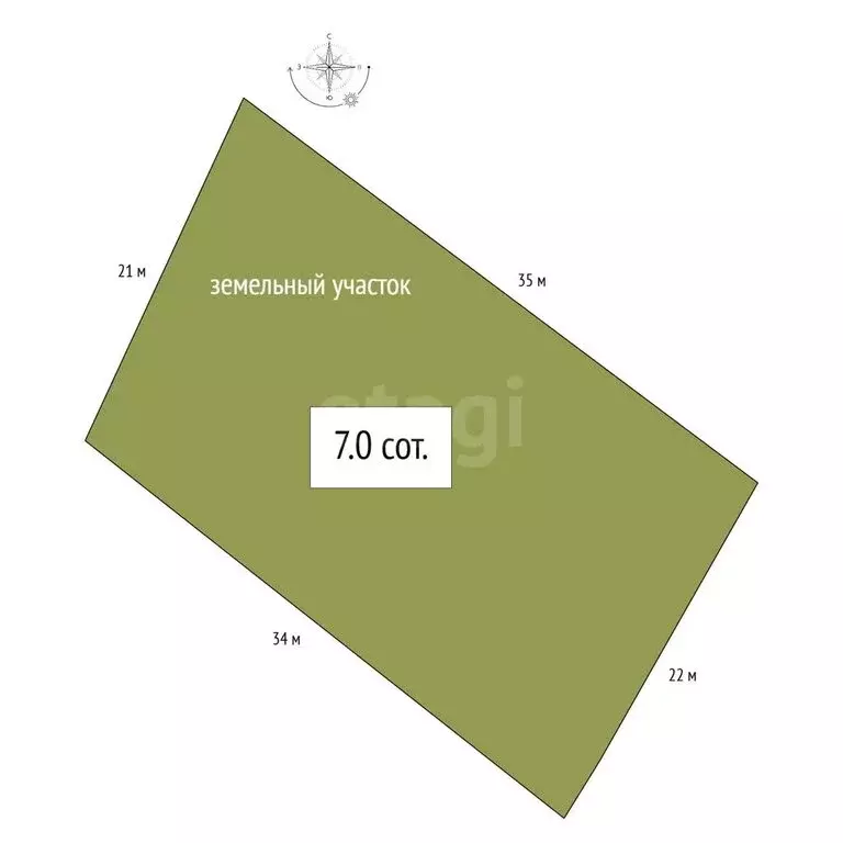Участок в Искитим, улица Зои Космодемьянской (7 м) - Фото 2