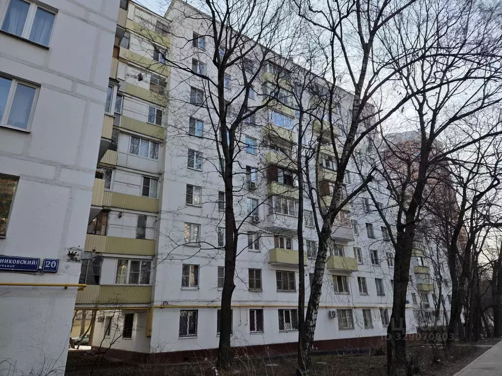 Свободной планировки кв. Москва Бескудниковский бул., 20К3 (37.0 м) - Фото 2