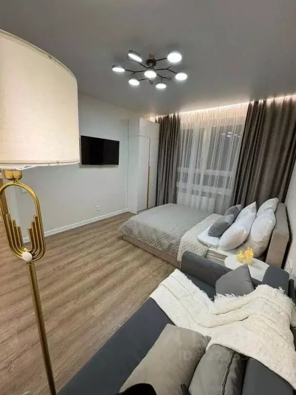 1-к кв. Татарстан, Казань ул. Назиба Жиганова, 2А (34.0 м) - Фото 2