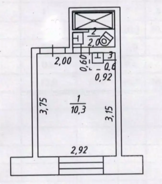 Студия Татарстан, Казань ул. Нариманова, 66А (13.5 м) - Фото 2
