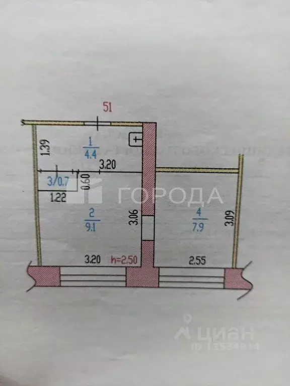 1-к кв. Алтайский край, Барнаул ул. Эмилии Алексеевой, 60 (22.0 м) - Фото 2