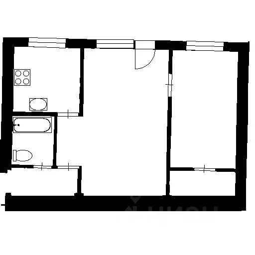 2-к кв. Челябинская область, Челябинск Каслинская ул., 29 (46.0 м) - Фото 2