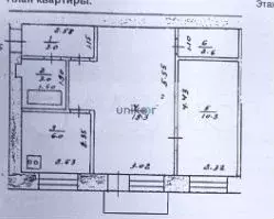 2-к. квартира, 44 м, 4/5 эт. - Фото 0