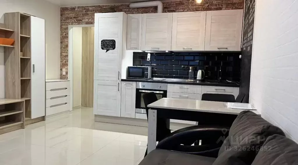 Студия Московская область, Домодедово Южный мкр, ул. Курыжова, 14 ... - Фото 1