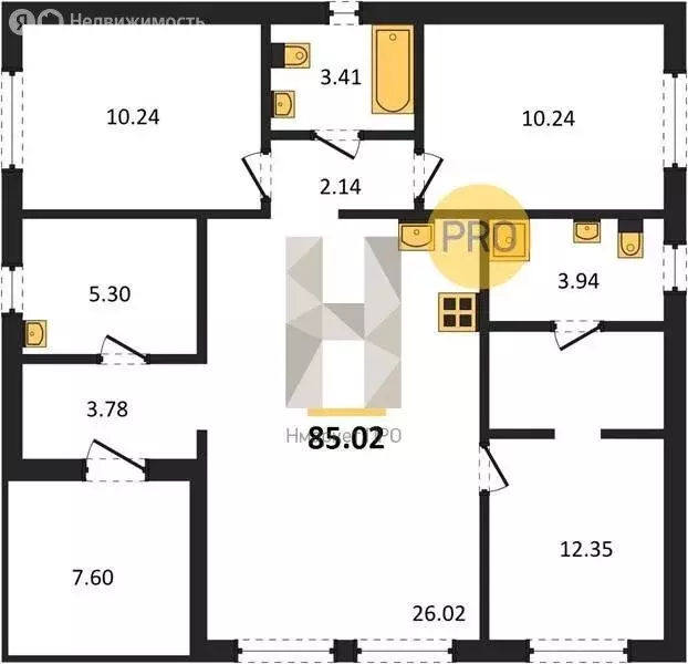 Дом в деревня Низино, Верхняя улица (85.02 м) - Фото 1