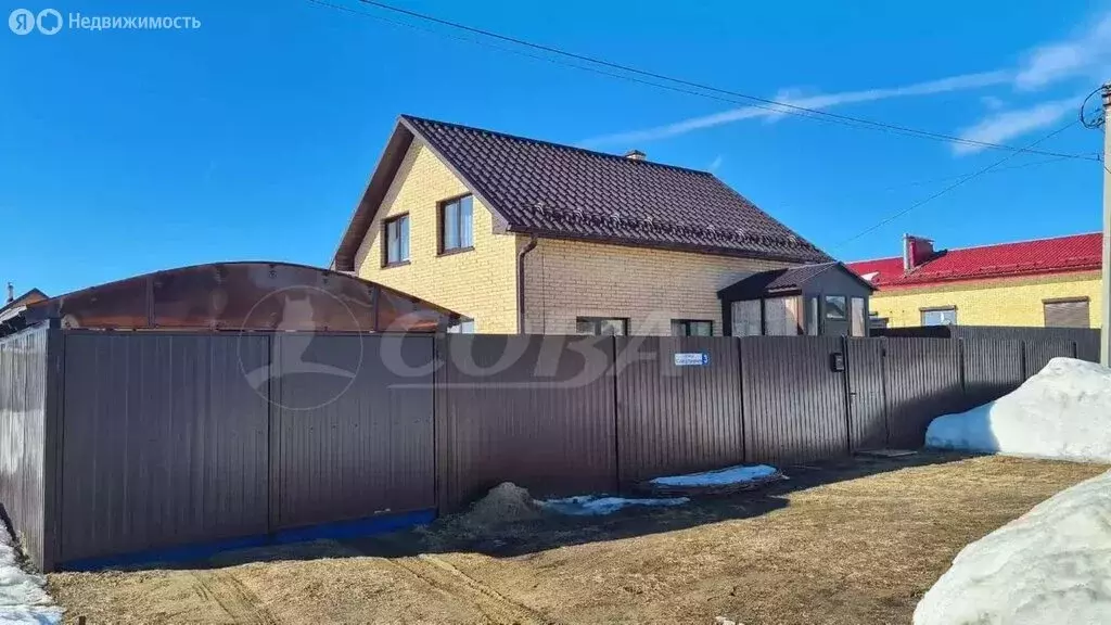 Дом в Тюменский район, деревня Ушакова, микрорайон Молодёжный (87.5 м) - Фото 1