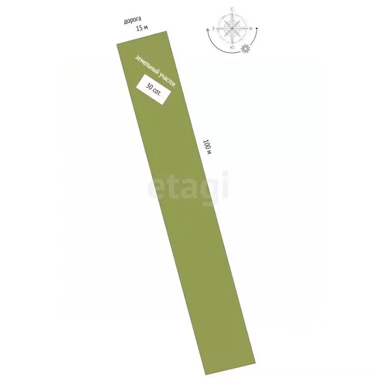 Участок в Орловская область, Орловский район, д. Кондырева  (30.0 ... - Фото 0