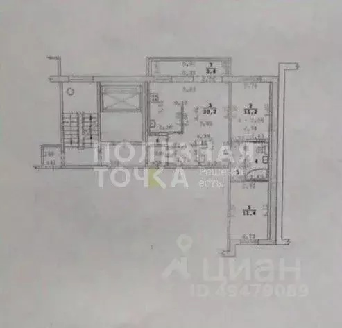 3-к кв. Свердловская область, Екатеринбург ул. Начдива Онуфриева, 8 ... - Фото 2