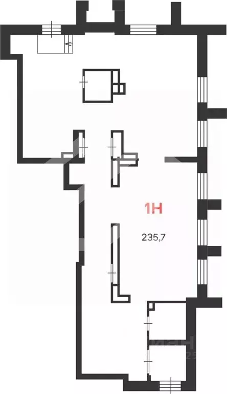 Торговая площадь в Москва Ташкентская ул., 29к1 (236 м) - Фото 2
