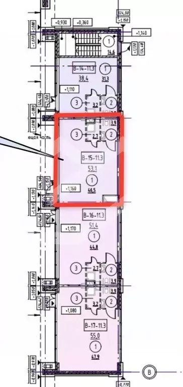 Торговая площадь в Москва 3-я оч., Шагал жилой комплекс, к10 (53 м) - Фото 2