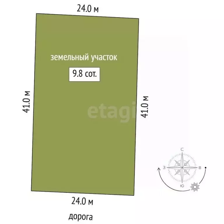 Участок в Тюменская область, Тюмень Дубок садовое товарищество,  (9.82 ... - Фото 1