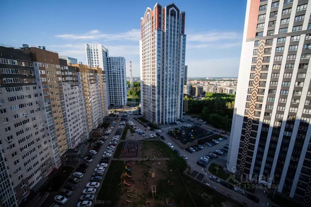 3-к кв. Башкортостан, Уфа ул. Рудольфа Нуреева, 14А (61.8 м) - Фото 2