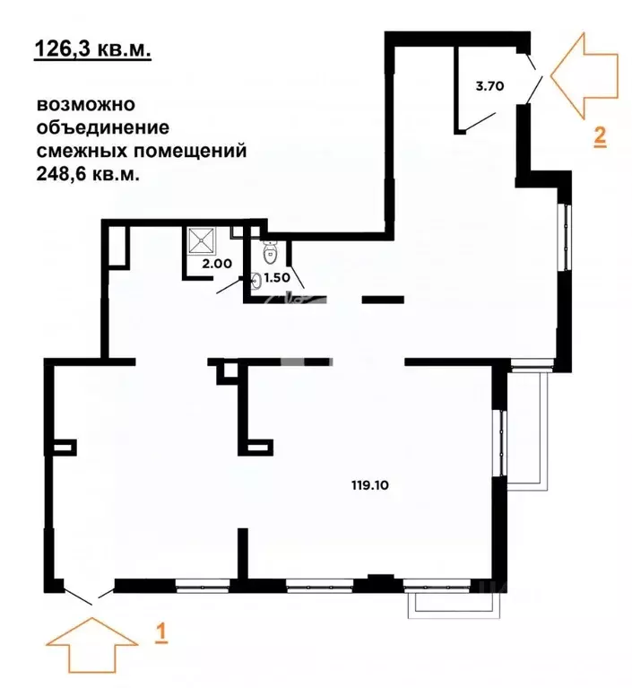 Помещение свободного назначения в Краснодарский край, Краснодар ул. ... - Фото 1