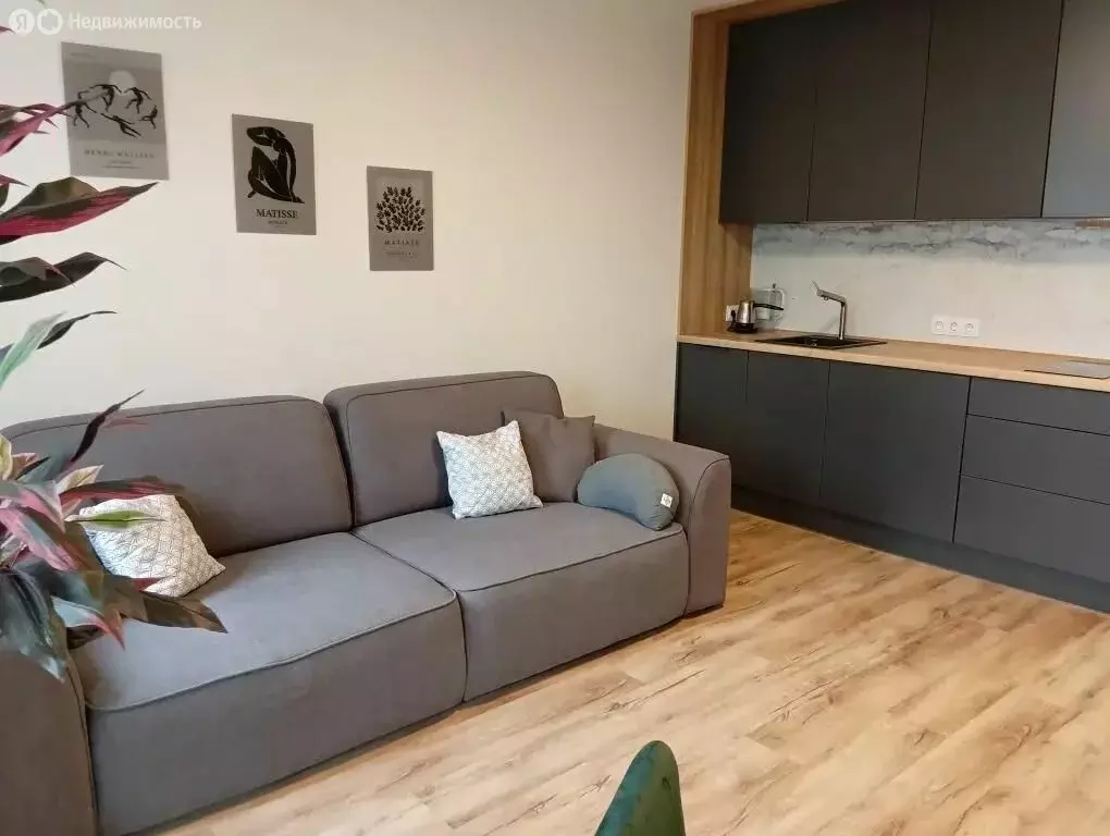 Квартира-студия: Виллозское городское поселение, посёлок Новогорелово, ... - Фото 2