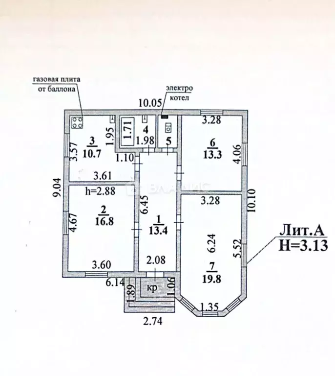 Дом в Липецкая область, Липецк Металлург-2 СНТ, 79 (82 м) - Фото 2