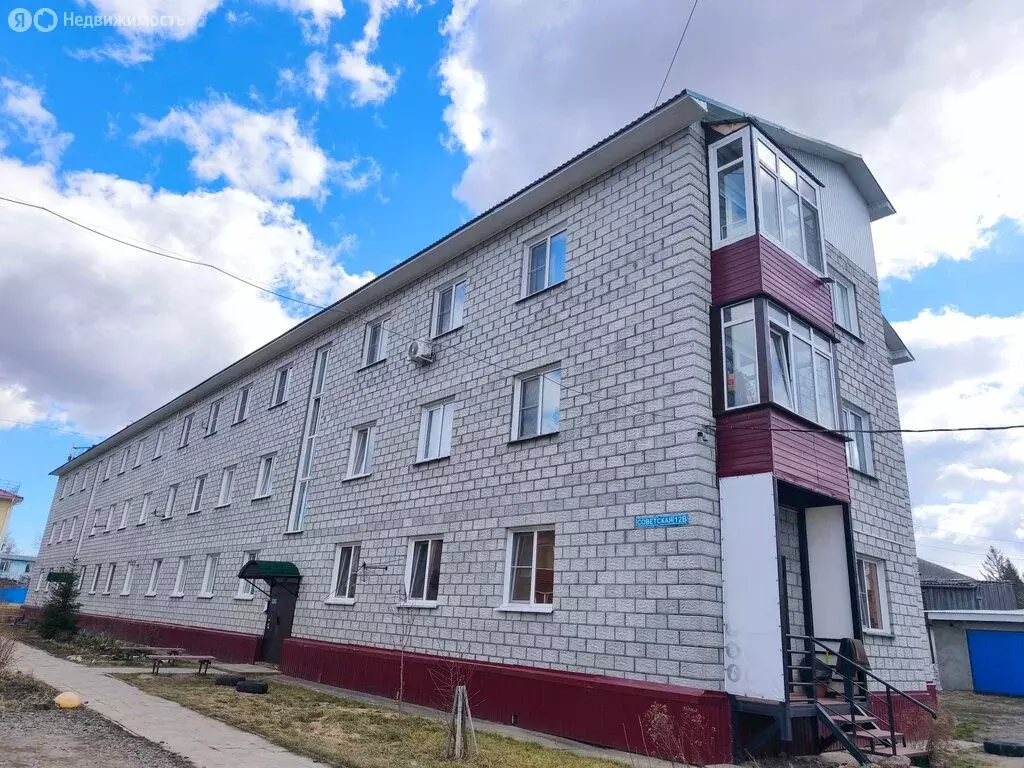 Квартира-студия: Болотное, Советская улица, 12В (21 м) - Фото 2