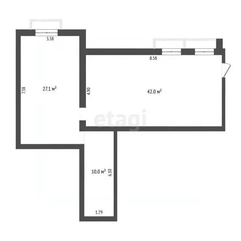 Помещение свободного назначения в Вологодская область, Череповецкий ... - Фото 2