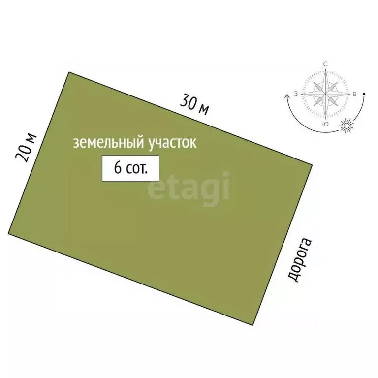Участок в Крым, Ленинский район, Семисотское с/пос, с. Каменское ул. ... - Фото 2