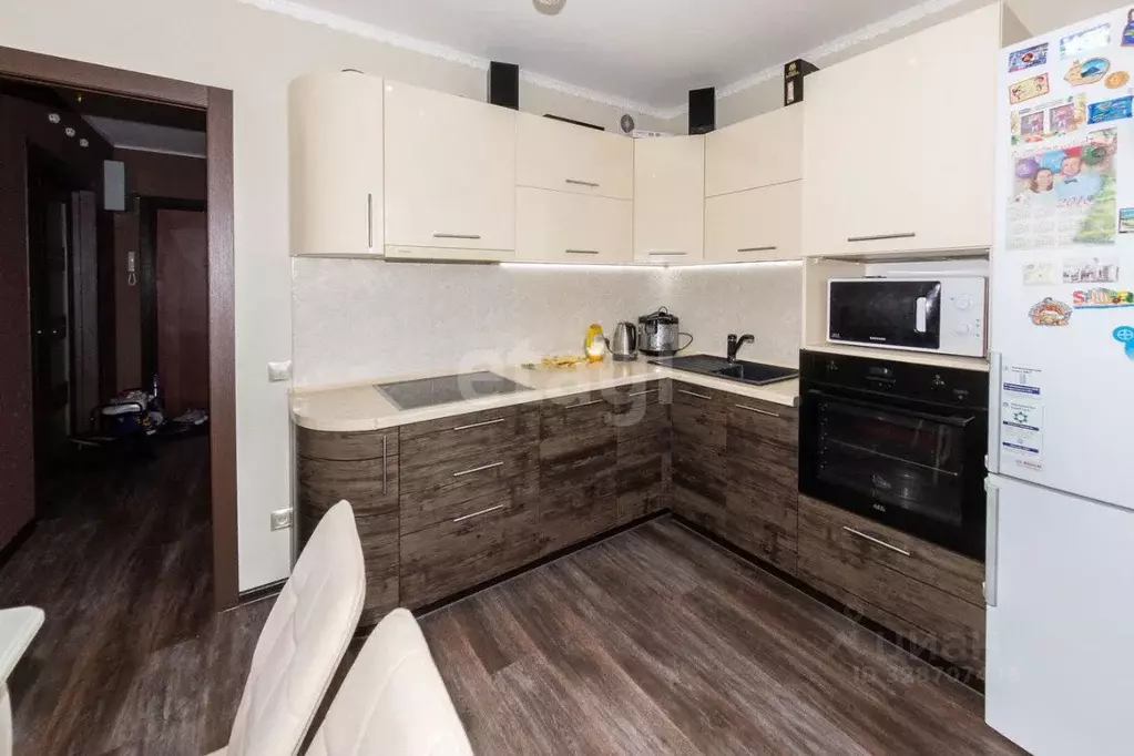 1-к кв. Тюменская область, Тюмень ул. Дмитрия Менделеева, 12к1 (43.0 ... - Фото 2