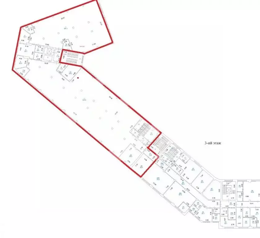 Помещение свободного назначения в Москва ул. Шаболовка, 31Б (1357 м) - Фото 2