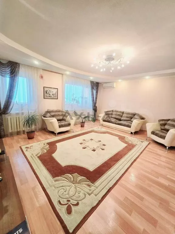 4-к. квартира, 123,8 м, 6/10 эт. - Фото 1