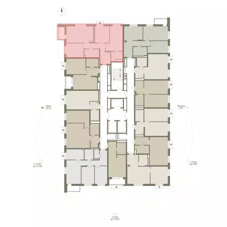 3-к кв. Башкортостан, Уфа Родина Парк жилой комплекс (81.8 м) - Фото 2