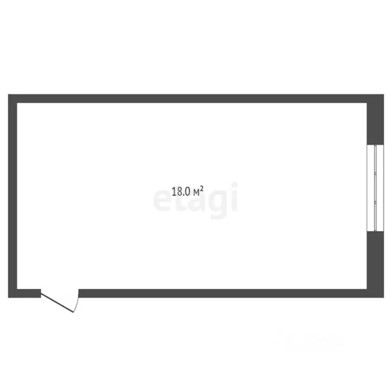 Студия Ростовская область, Ростов-на-Дону ул. Еременко, 87 (19.0 м) - Фото 2