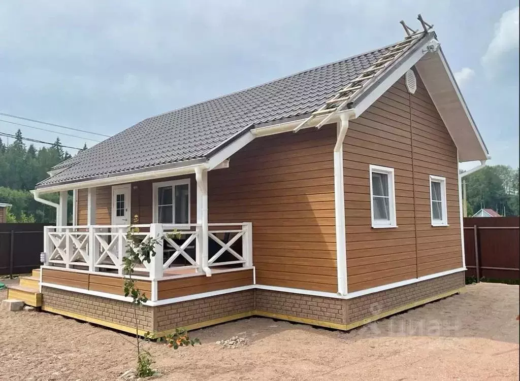 Дом в Ленинградская область, Приозерский район, Красноозерное с/пос, ... - Фото 1