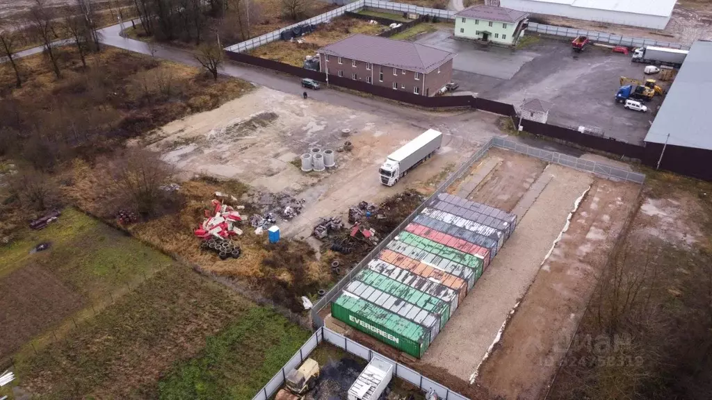 Склад в Калужская область, Боровский муниципальный округ, Ворсино ... - Фото 1