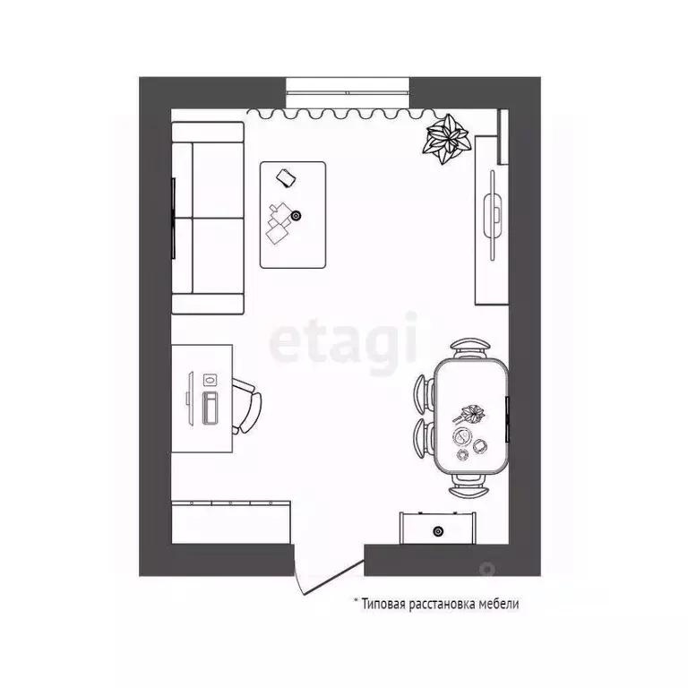 Комната Тюменская область, Тюмень Фабричная ул., 22 (9.7 м) - Фото 1