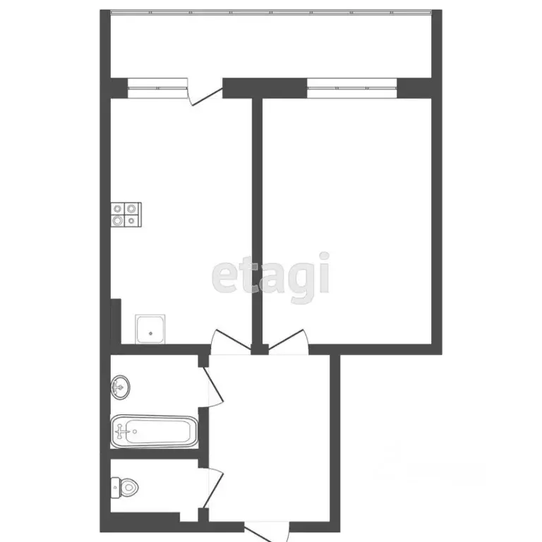 1-к кв. Мордовия, Саранск Севастопольская ул., 11 (40.7 м) - Фото 1