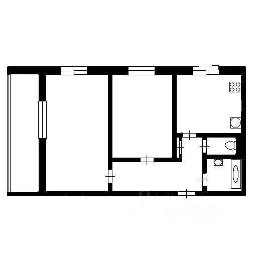 2-к кв. Кировская область, Киров ул. Екатерины Кочкиной, 4к2 (55.0 м) - Фото 1