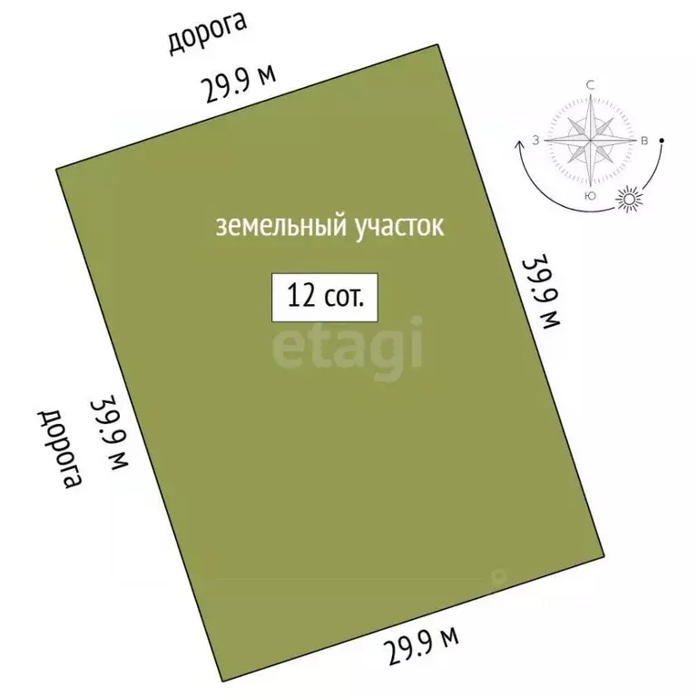 Участок в Тюменская область, Ярковский муниципальный округ, пос. ... - Фото 2