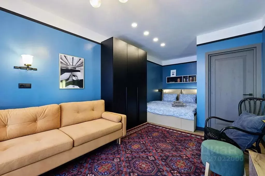 1-к кв. Татарстан, Казань Бухарская ул., 32к2 (40.0 м) - Фото 2