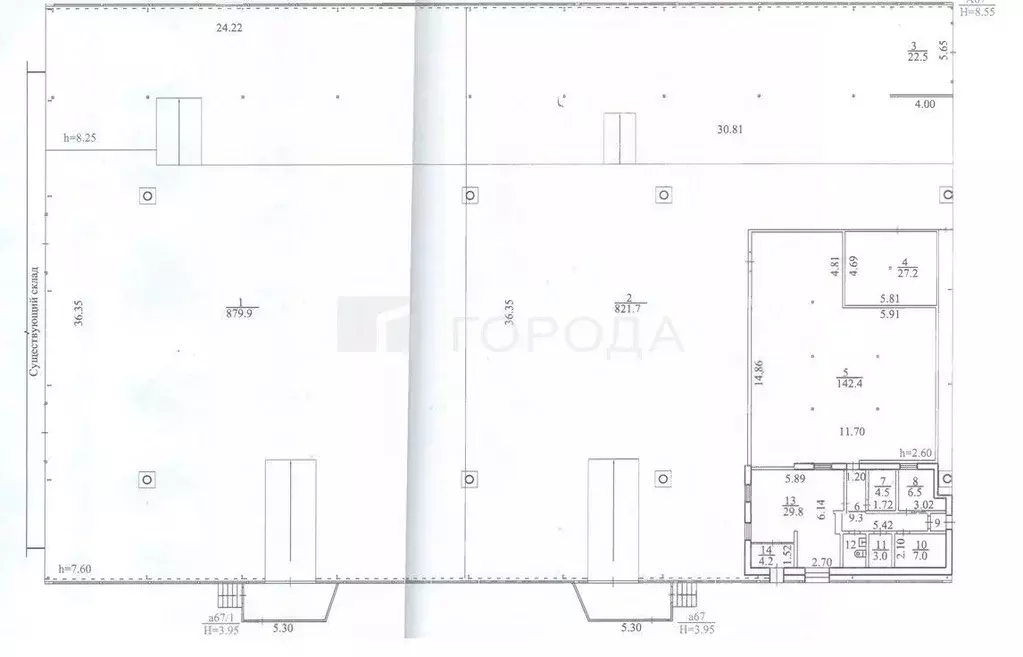 Склад в Новосибирская область, Новосибирск ул. Королева, 40к1 (880 м) - Фото 2