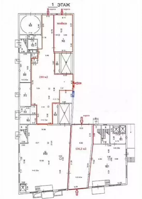 Помещение свободного назначения в Москва просп. Мира, 64 (136 м) - Фото 1