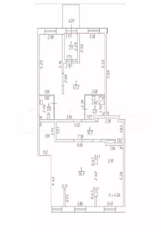 130м с ремонтом 26квт - Фото 0