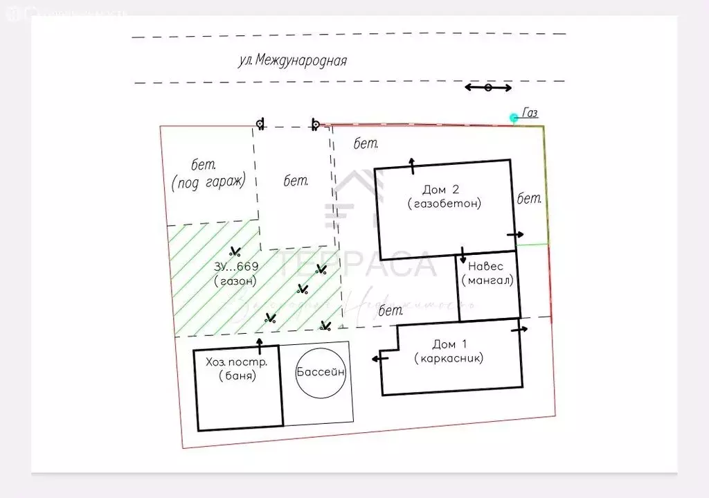 Дом в деревня Узигонты, Международная улица, 10 (150 м) - Фото 2