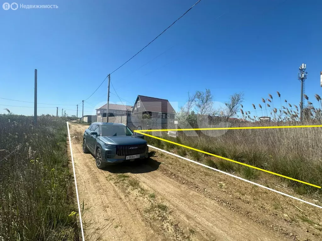 Участок в станица Голубицкая, Клубничная улица (5.76 м) - Фото 1
