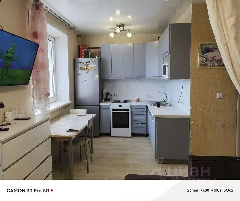2-к кв. Новосибирская область, Новосибирск Рубежная ул., 33/1 (34.8 м) - Фото 0