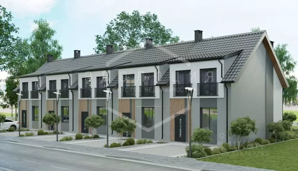 Таунхаус в Калининградская область, Гурьевск ул. Полетная, 1 (85 м) - Фото 2