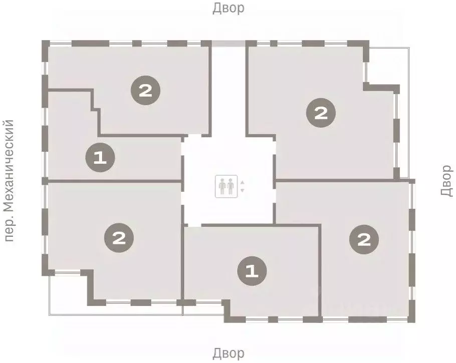 1-к кв. Свердловская область, Екатеринбург ул. Войкова, 15 (60.45 м) - Фото 1