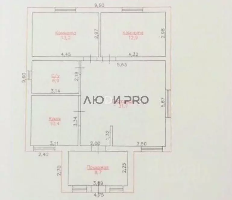 Дом в Алтайский край, Первомайский район, с. Фирсово ул. Заречная, 35 ... - Фото 2