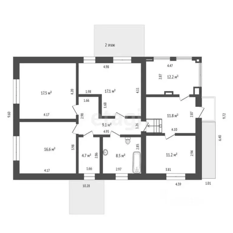 Дом в Ханты-Мансийский АО, Ханты-Мансийск Светлая ул., 32 (324 м) - Фото 1