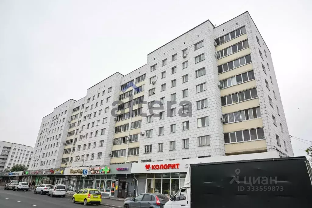 2-к кв. Татарстан, Казань ул. Татарстан, 52 (50.9 м) - Фото 1